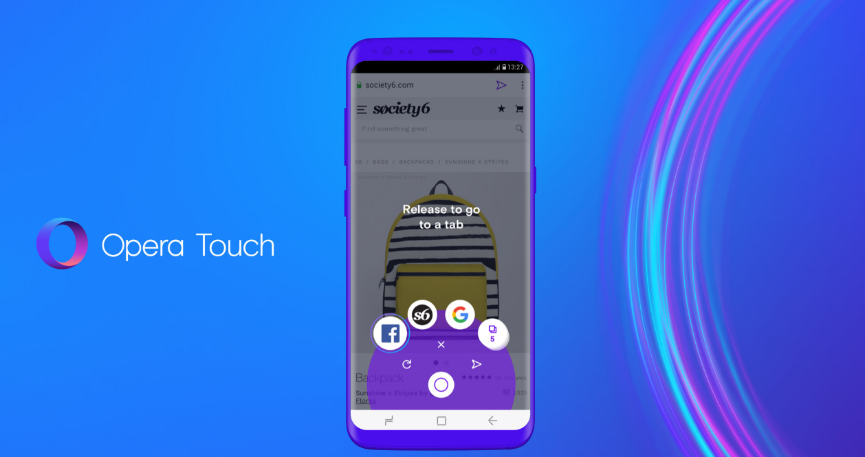 opera touch browser