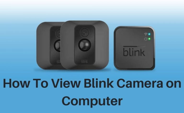 blink camera mac app