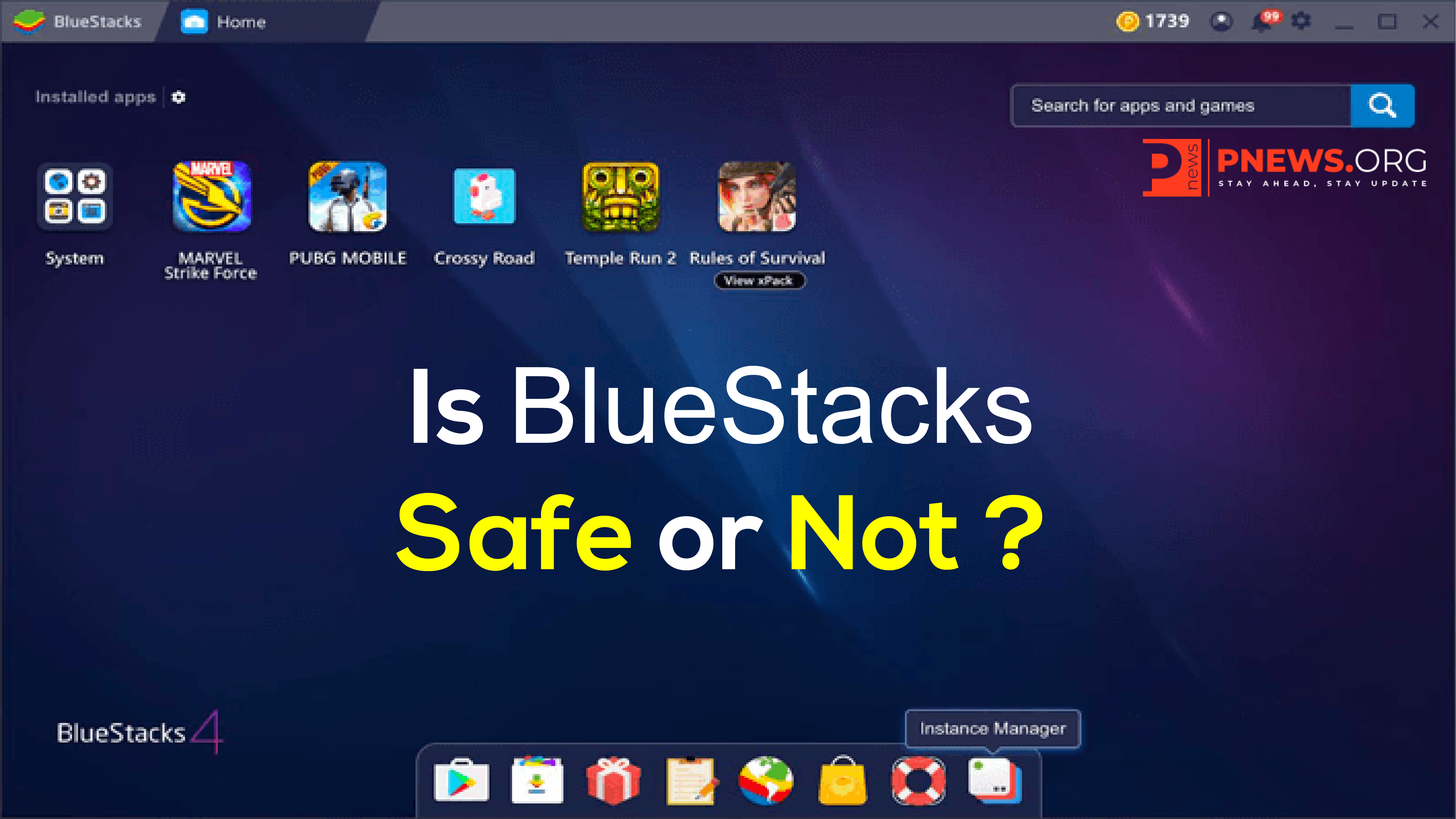 how to check android version on bluestacks