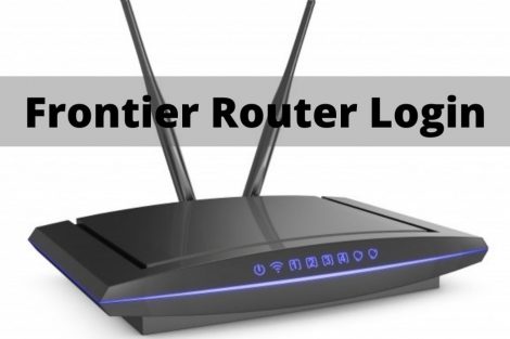 frontier router login