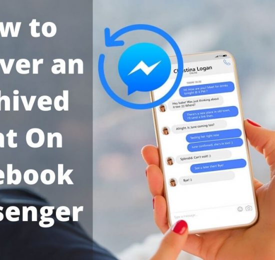 Recover an Archived Chat On Facebook Messenger