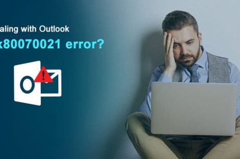Outlook error 0x80070021