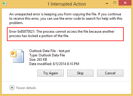 outlook-error-0x80070021