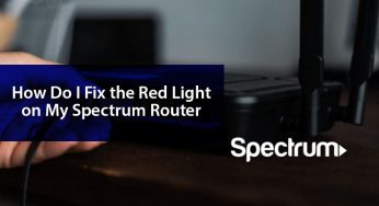 Why is there a Red light on my Spectrum Wi-Fi router ?