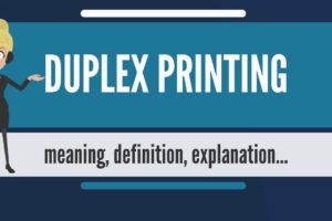 duplex printer
