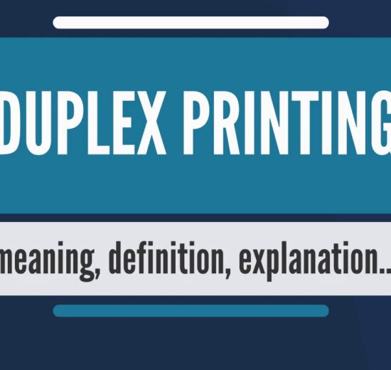 duplex printer