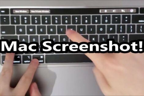 take screenshot in Mac