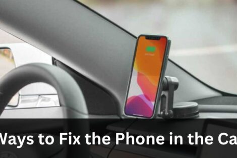 Ways to fix the phone in the car