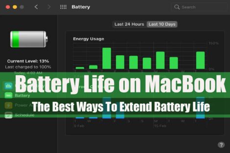 Battery Life on MacBook