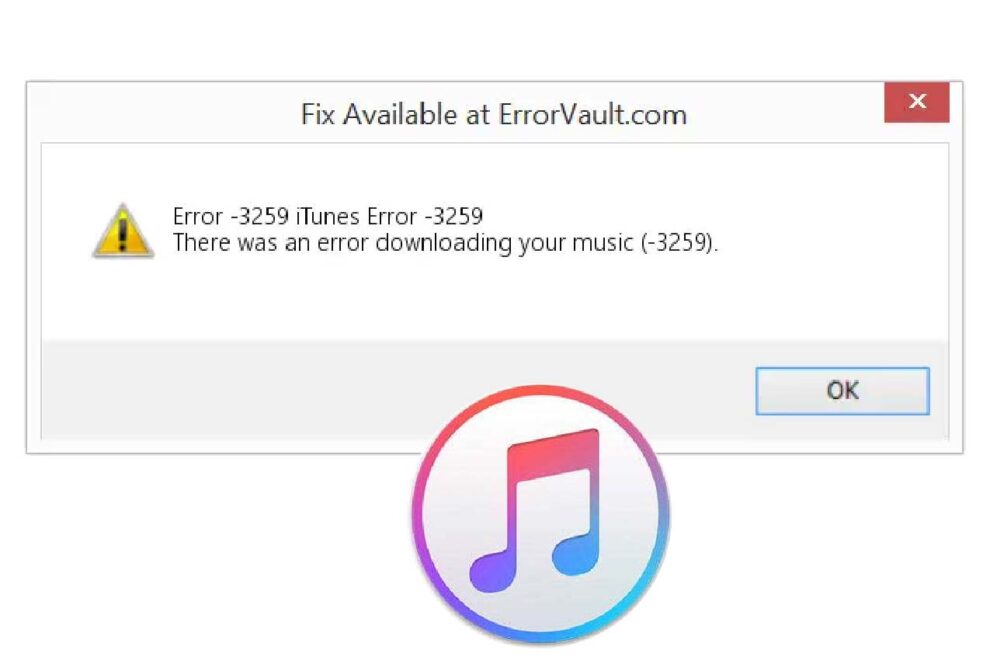 iTunes Error 3259