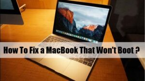 MacBook that Won’t Boot